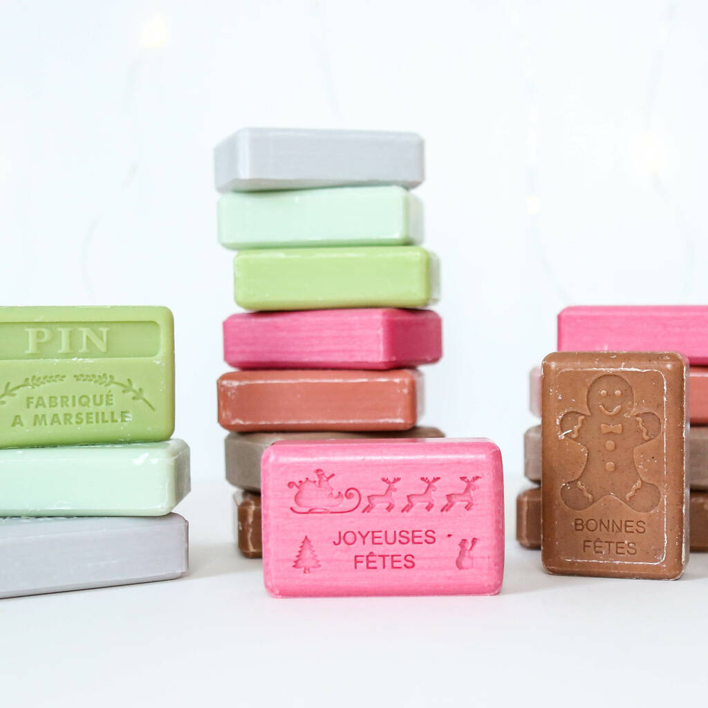 Festive French Soap Bar By Berylune