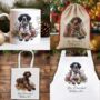 Personalised German Pointer In Christmas Lights, thumbnail 1 of 10