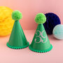 Bright Single Colour Any Age Party Hat, thumbnail 5 of 9