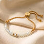 June Birthstone Moonstone Bracelet, thumbnail 1 of 7