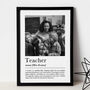 Personalised Teacher Print, Gift For Teacher, thumbnail 1 of 6