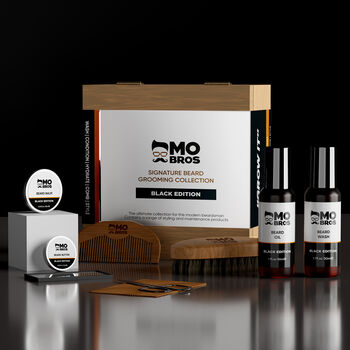 Personalised Signature Beard Gift Set Cologne Based, 7 of 8