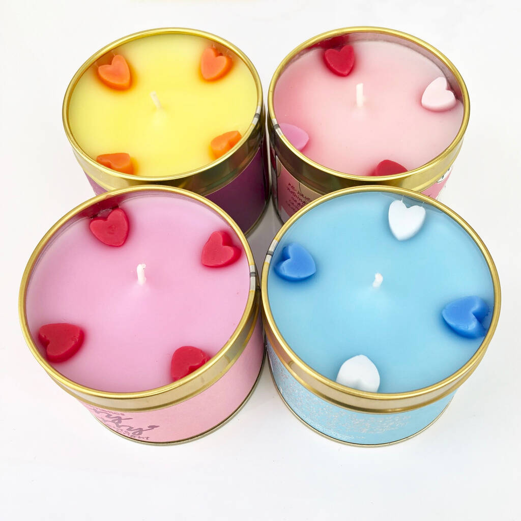 Rainbow Bath Bomb And Candle Set By Pink Pineapple Home & Gifts