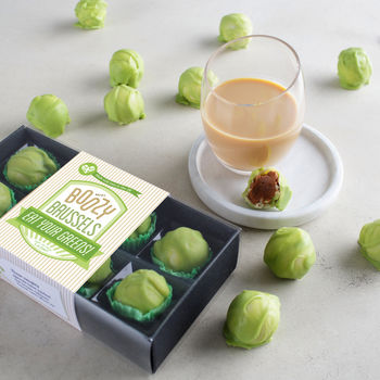 Boozy Chocolate Brussels Sprouts With Baileys, 2 of 6