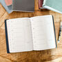 Vegan Leather Journal Cover – Customisable A5 Folio Planner System, thumbnail 9 of 12
