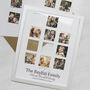 Personalised Family Multi Photo Frame Collage Gift, thumbnail 4 of 12