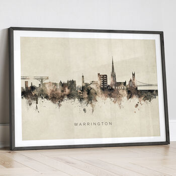 Warrington Skyline Cityscape Art Print, 12 of 12