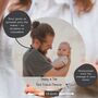 Personalised Daddy And Child Photo And Message Metal Wall Hanging, thumbnail 2 of 2