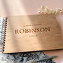 Personalised Surname Wedding Guest Book Alternative, thumbnail 7 of 9