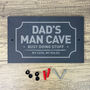 Personalised Any Message Slate Wall Sign 25 X 15cm, thumbnail 4 of 7