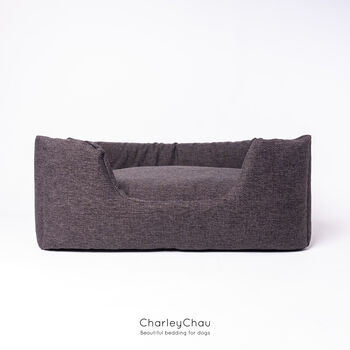 Charley Chau Deep Sided Dog Bed In Weave Ii, 6 of 12