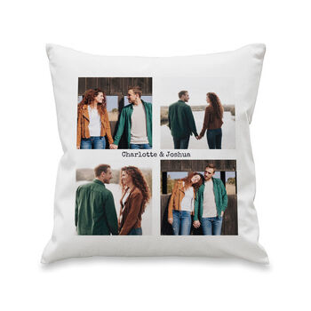 Personalised Wedding Photo Cushion Gift, 2 of 2