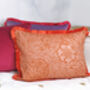 Orange William Morris Marigold 13' x 18' Cushion Cover, thumbnail 1 of 8