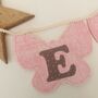 Bunting Personalised Pink Felt Butterfly Wall Decor, thumbnail 11 of 11