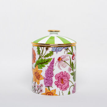 Bloom White 'Spring Meadow' Lidded Candle Pot, 7 of 7