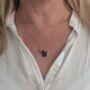 The Trio Black Onyx Necklace, thumbnail 2 of 8