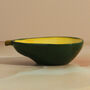 G Decor Ceramic Avocado Shaped Small Bowl, thumbnail 4 of 4