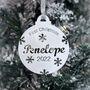 Baby's First Christmas Personalised Bauble, Baby Gift, thumbnail 6 of 12