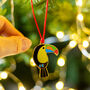 Toucan Christmas Tree Decoration, thumbnail 3 of 5