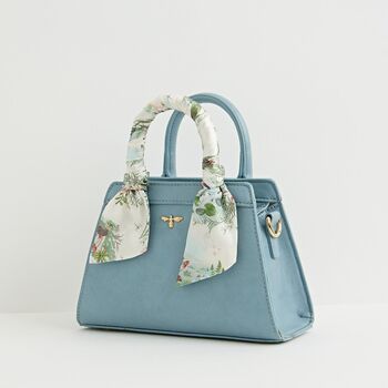 Mini Blue Alice Tote, 2 of 6