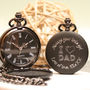 Personalised Pocket Watch I Love Dad, thumbnail 1 of 4
