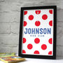Personalised King Of The Mountains Cycling Print, thumbnail 1 of 3