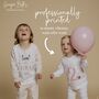 Children's Personalised Dotty Digger Birthday Pyjamas, thumbnail 8 of 9