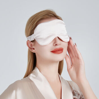 Silk Eye Mask Pink, 5 of 6