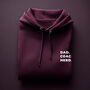 Personalised Three Word Hoodie – Gift For Him Or Dad, thumbnail 2 of 10