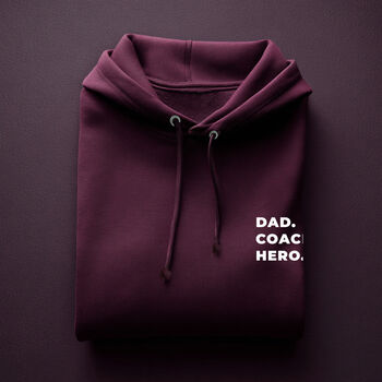 Personalised Three Word Hoodie – Gift For Him Or Dad, 2 of 10