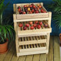 Wooden Apple Storage Rack With Five Drawers, thumbnail 1 of 8