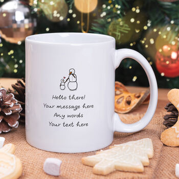 Personalised Mug 'First Christmas As My Daddy', 2 of 3