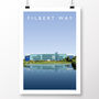 Leicester City King Power River Soar Poster, thumbnail 2 of 8