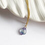 Fluorite Crystal Necklace, thumbnail 2 of 7