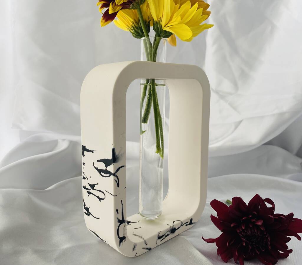Rectangle Decorative Vase, 1 of 3