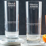 Tequila Sunrise Highball Glass Drinking Gift For Women Her, thumbnail 1 of 4