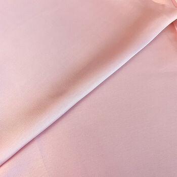 Baby Pink Silky Square Scarf, 3 of 3