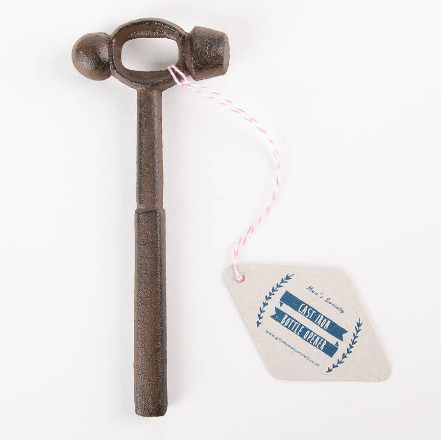 'Hammer' Bottle Opener By Men's Society