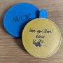 Personalised Leather Compact Mirror, thumbnail 4 of 11