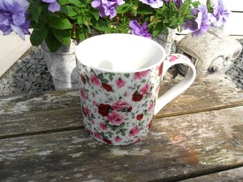 Jumbo Mug In Summertime Chintz Design, 4 of 7