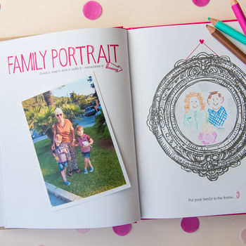 Family Activity And Memory Book In Hot Pink, 11 of 12