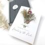 Parents Of Bride And Groom Thank You Cards Bouquet, thumbnail 1 of 5
