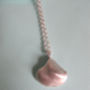 Infinity Small Silver Shell Necklace, thumbnail 1 of 6
