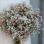 Wedding Dried Flower Bouquet Boho Pink Rose, thumbnail 2 of 2