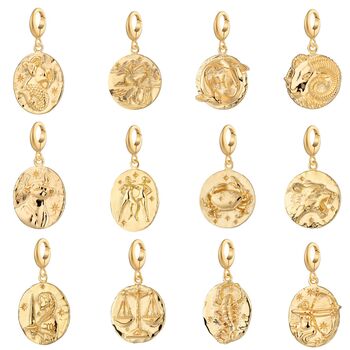 Gold Plated Zodiac Charms, 4 of 7