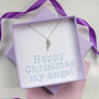 Christmas Angel Sterling Silver Necklace, thumbnail 1 of 2