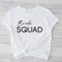 Bride Squad Tshirt In Pink, thumbnail 4 of 5