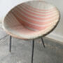 Vintage Woven Vinyl Sputnik Cone Satellite Chair, thumbnail 8 of 8