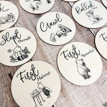 Pooh Milestone Discs For Baby's Firsts New Baby, 5 of 6