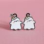 Ghost Stud Earrings | Cute Jewellery, thumbnail 2 of 5